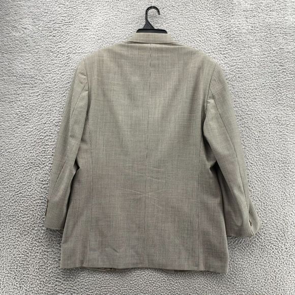 Ralph Lauren Adult 40R HoundsTooth Grey Blazer Two Button Jacket 100% Wool Men's - Picture 8 of 13